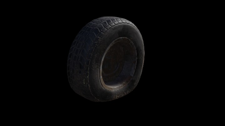 UE项目资源_模型资源_轮胎245
