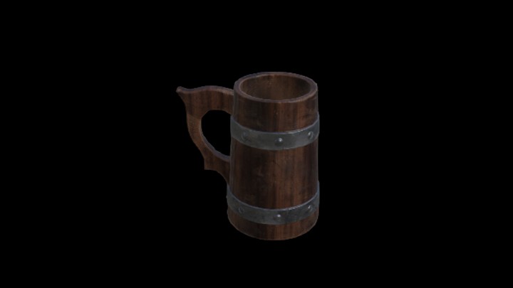 UE项目资源_模型资源_酒杯018