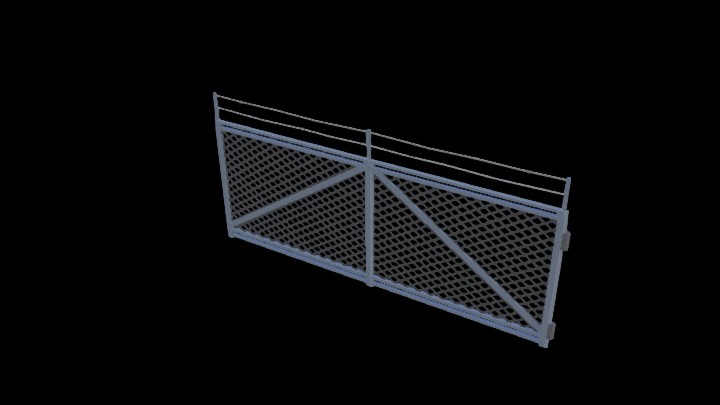 UE项目资源_模型资源_铁丝网036