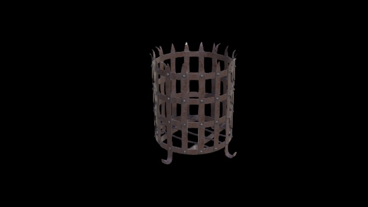 UE项目资源_模型资源_铁笼007