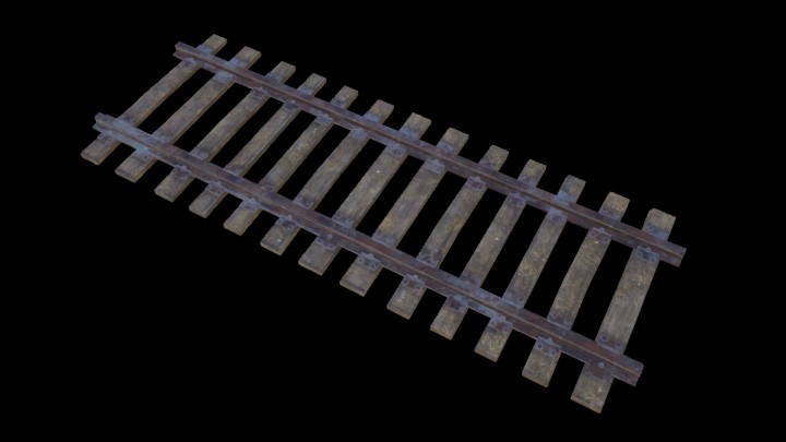 UE项目资源_模型资源_铁轨027