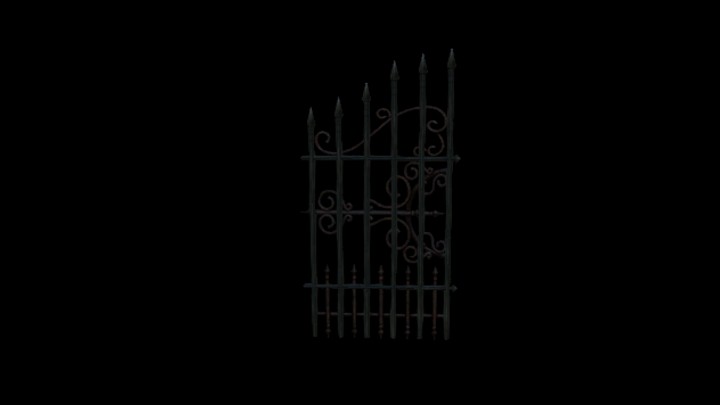 UE项目资源_模型资源_铁门055