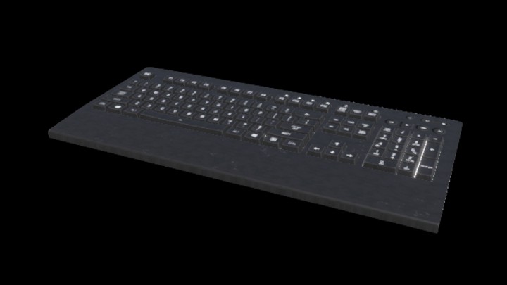 UE项目资源_模型资源_键盘065