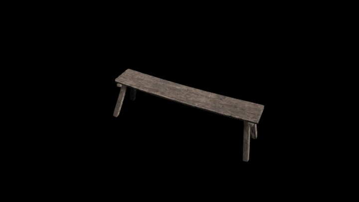 UE项目资源_模型资源_长凳057