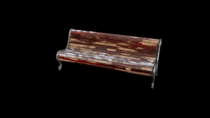 UE项目资源_模型资源_长椅096