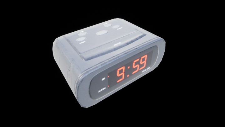 UE项目资源_模型资源_闹钟027