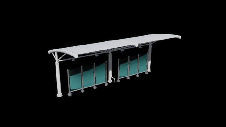 UE项目资源_模型资源_雨棚140