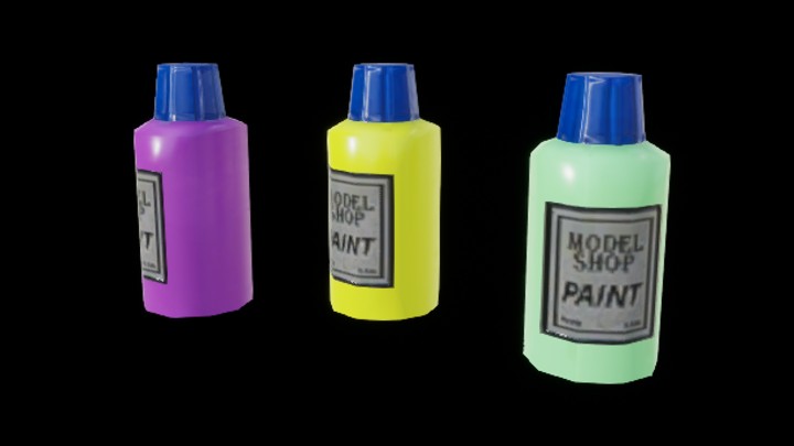 UE项目资源_模型资源_颜料瓶003
