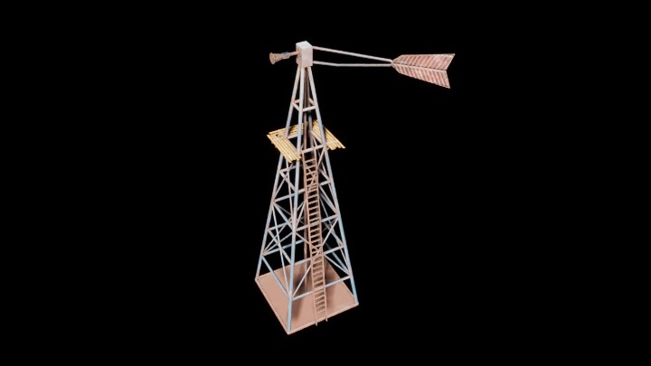 UE项目资源_模型资源_风向标002