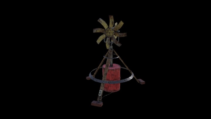 UE项目资源_模型资源_风扇045