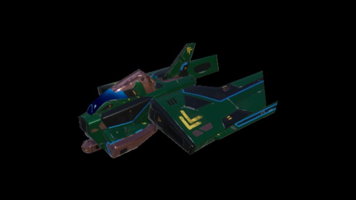 UE项目资源_模型资源_飞机200