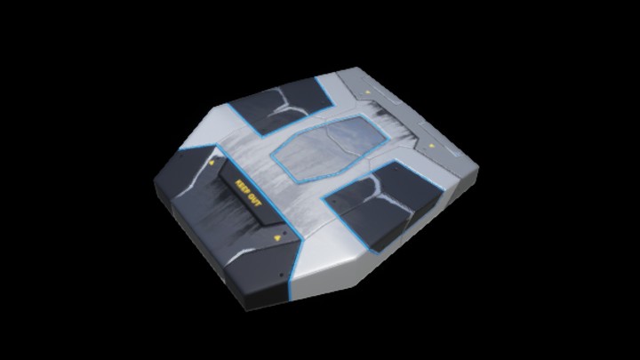 UE项目资源_模型资源_飞机部件008