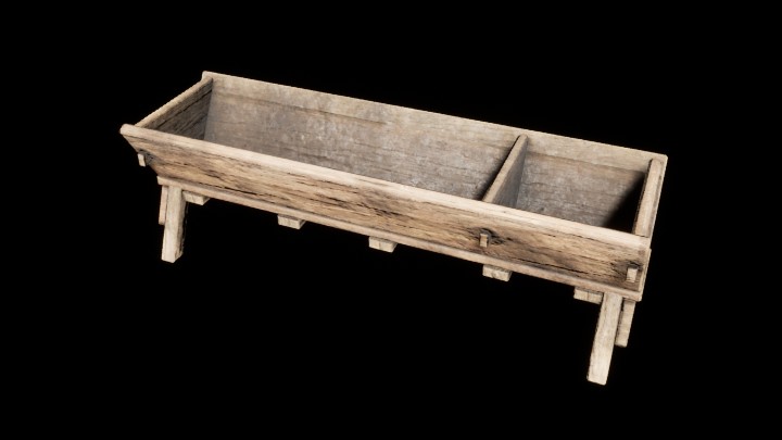 UE项目资源_模型资源_食槽013