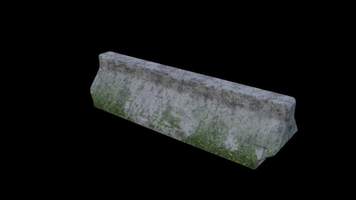 UE项目资源_模型资源_马路障碍002