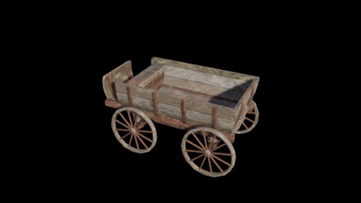 UE项目资源_模型资源_马车005