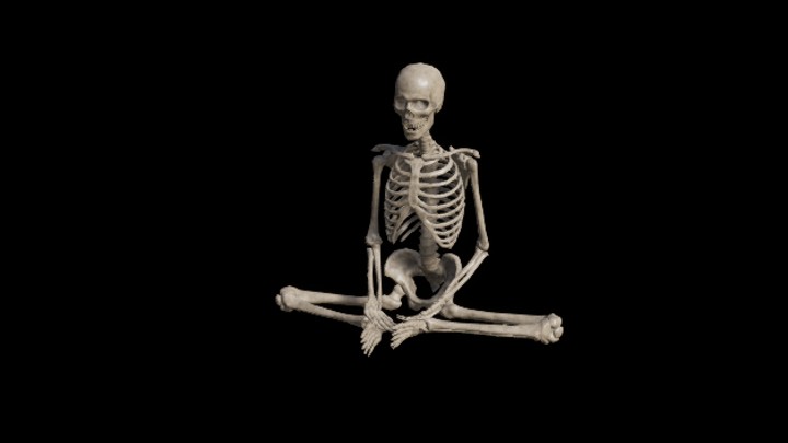 UE项目资源_模型资源_骷髅049