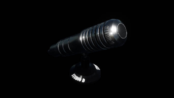 UE项目资源_模型资源_麦克风011