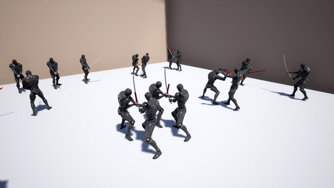 Ultimate Ninja Anims 5.1动作