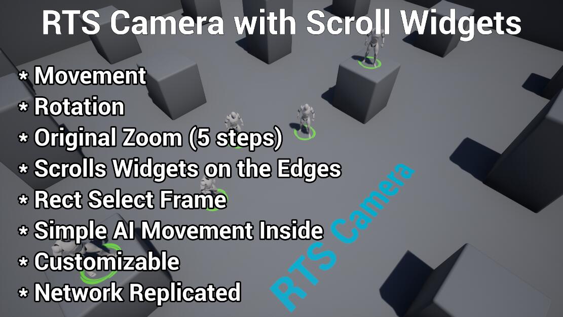Useful RTS Camera 5.1摄像机蓝图