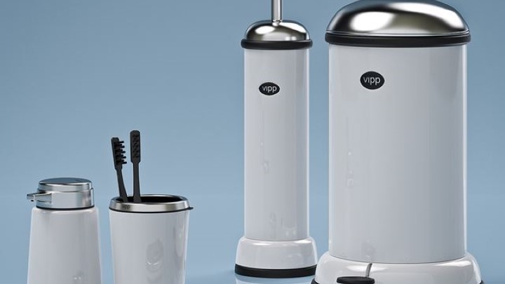 渲染模型_不锈钢杯子001