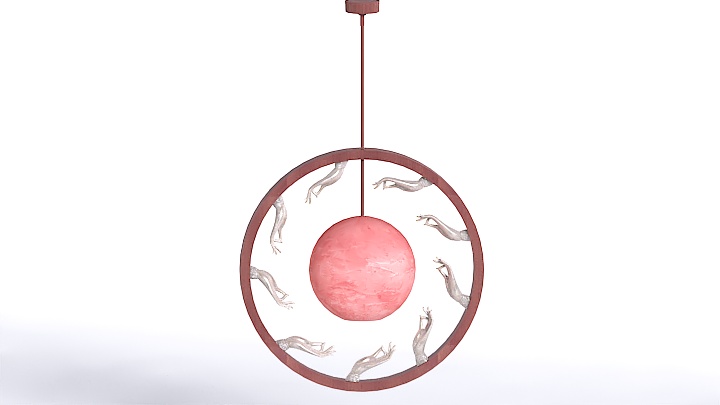 渲染模型_中式台灯032