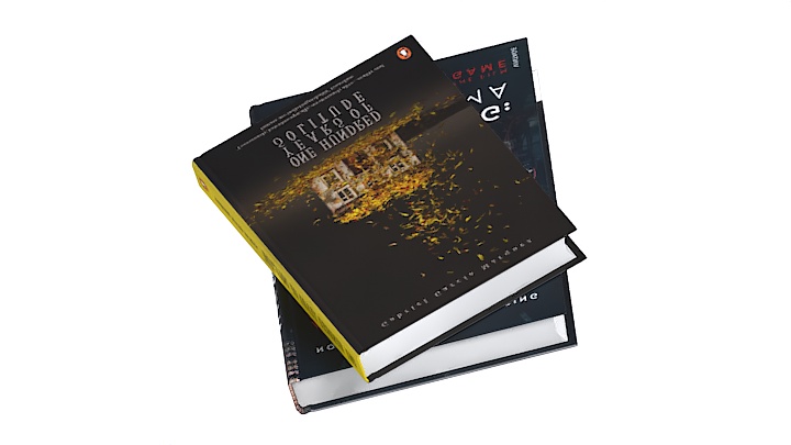 渲染模型_书本008