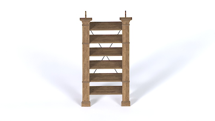 渲染模型_书架116