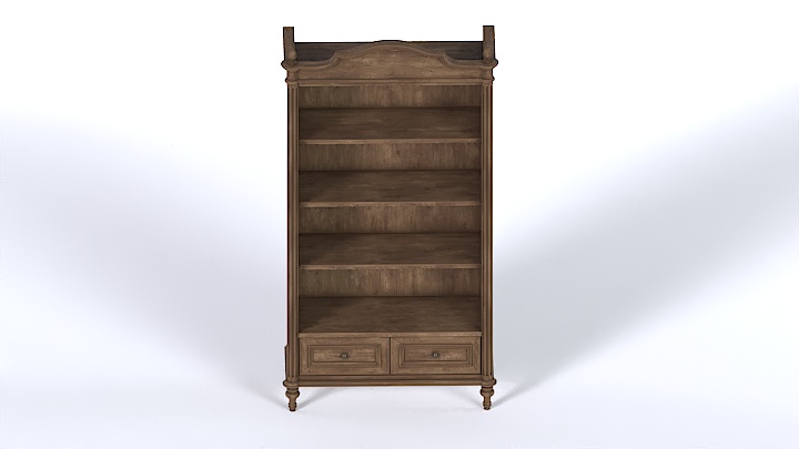 渲染模型_书柜111