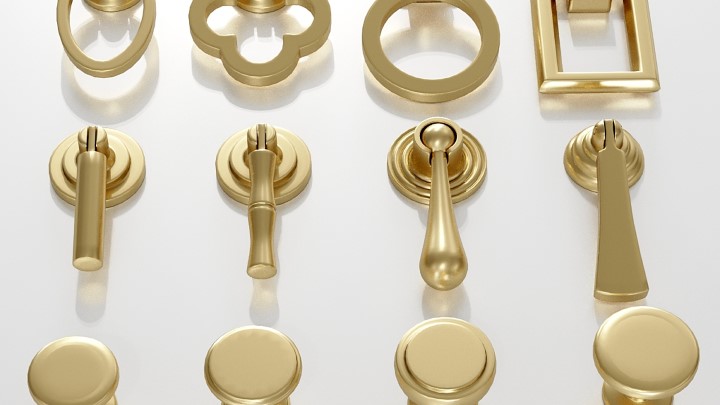 渲染模型_五金件008