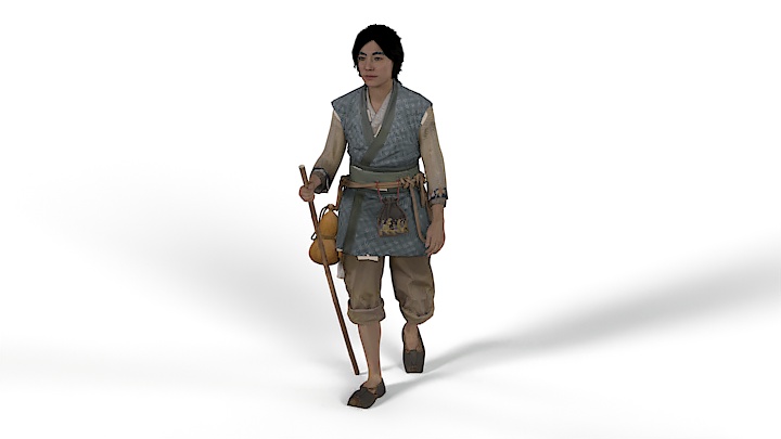 渲染模型_人物133