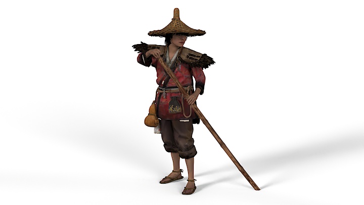 渲染模型_人物141