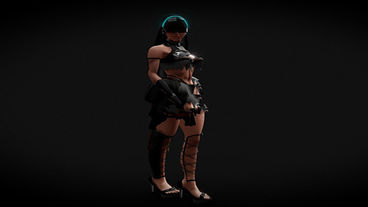 渲染模型_人物154