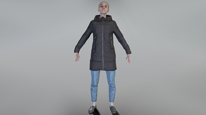 渲染模型_人物207