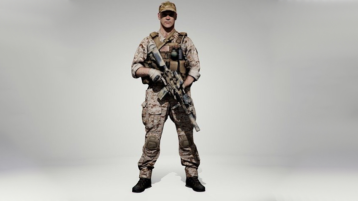 渲染模型_人物254