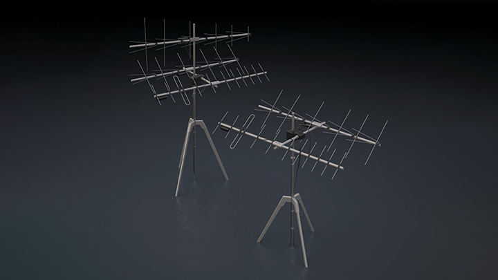 渲染模型_信号塔010