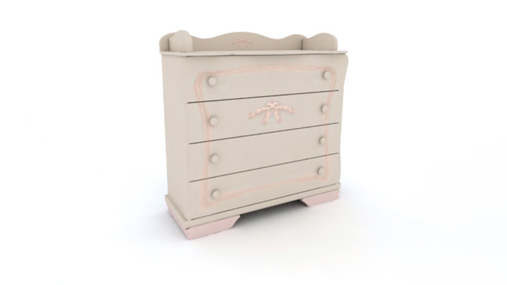 渲染模型_儿童房家具030