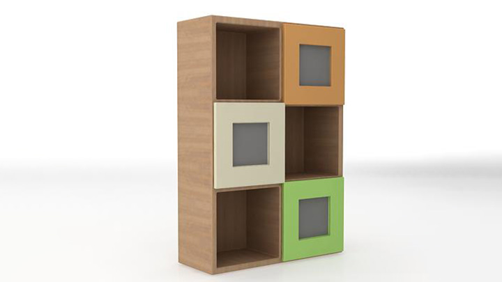 渲染模型_儿童房家具036