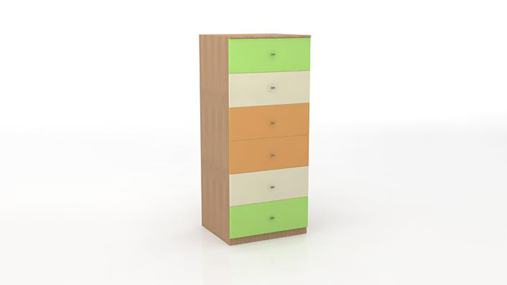 渲染模型_儿童房家具063