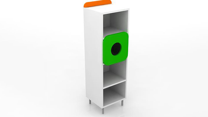 渲染模型_儿童房家具083