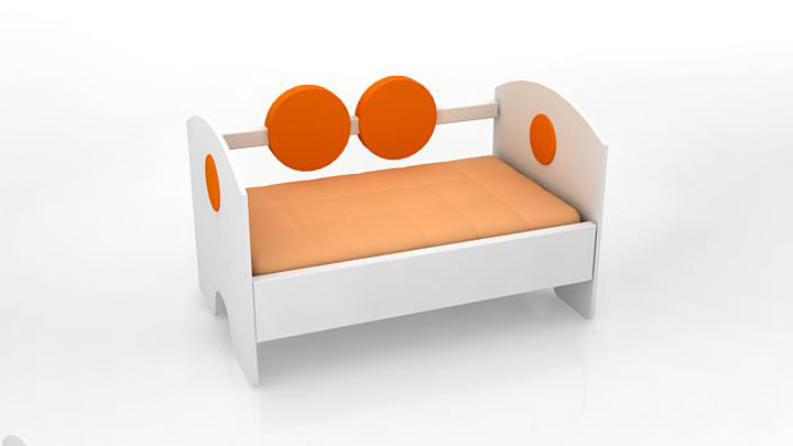 渲染模型_儿童房家具090