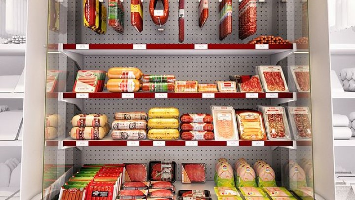 渲染模型_冻肉销售柜001