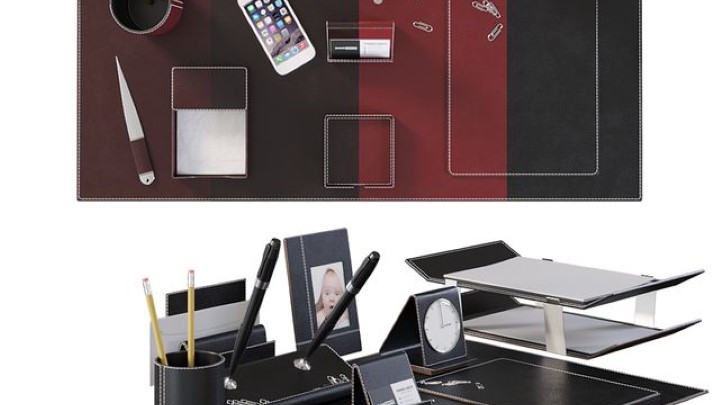 渲染模型_办公套装002