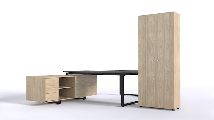 渲染模型_办公家具006