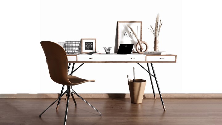 渲染模型_办公工作区001