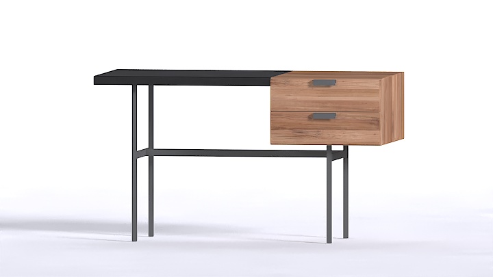渲染模型_办公桌子014