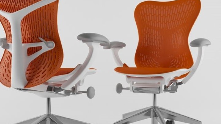 渲染模型_办公椅003