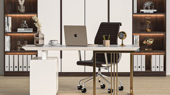 渲染模型_办公软装004