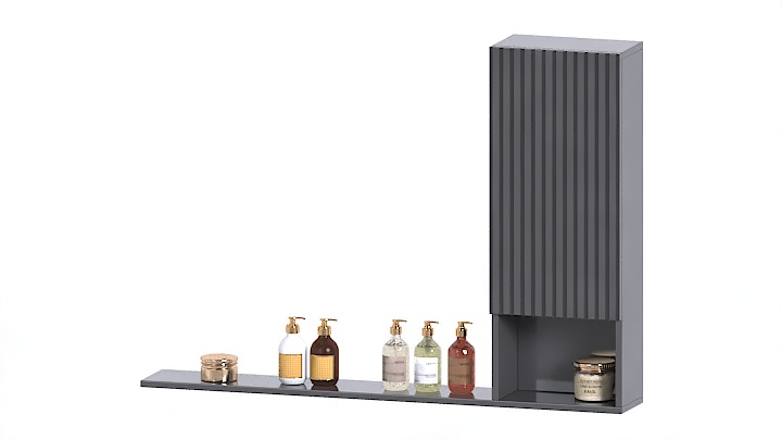 渲染模型_化妆柜004