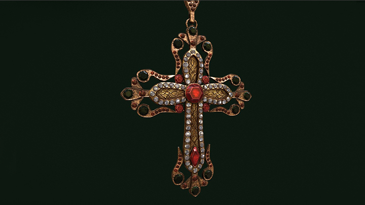 渲染模型_十字架001