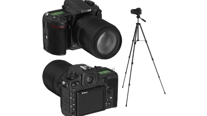 渲染模型_单反相机001